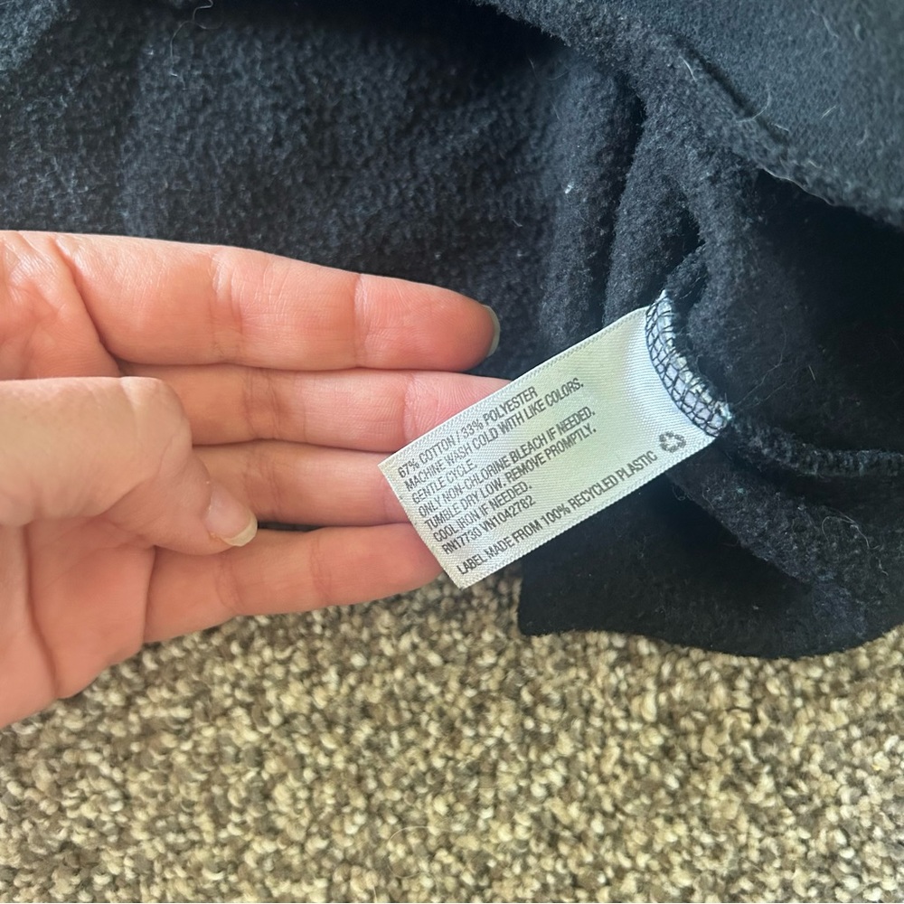 [Wild Fable] Black Cropped Hoodie - Picture 5 of 5